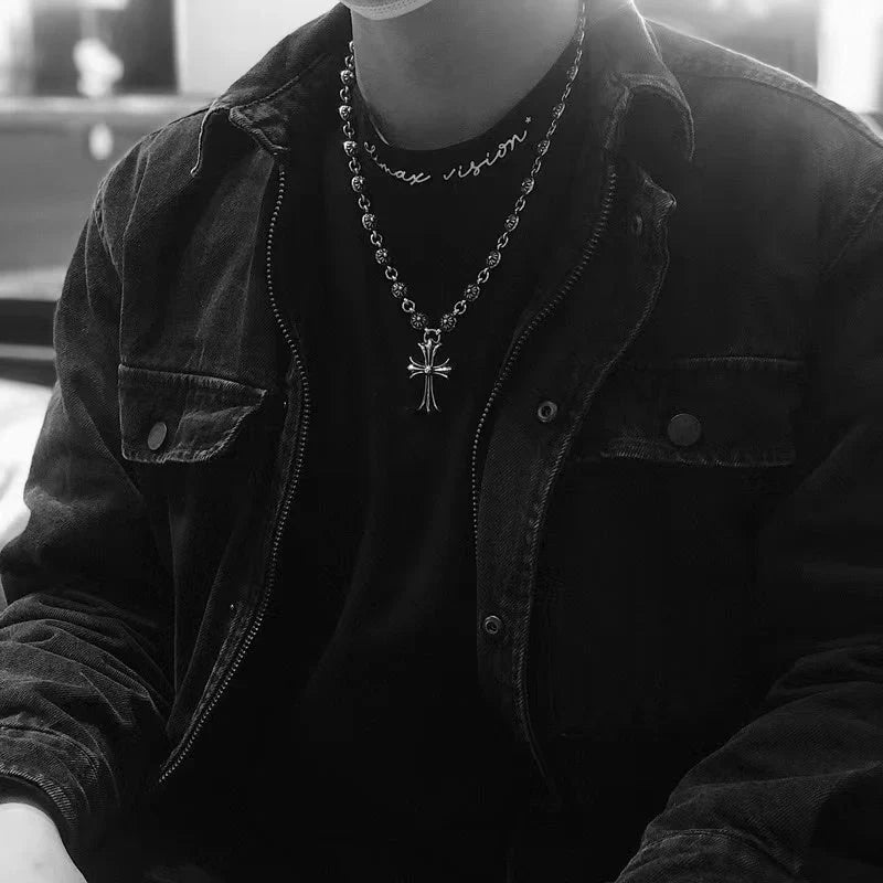 Chrome Hearts LOGO NECKLACE -9